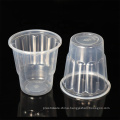 8oz PP material disposable clear plastic sundae cup with lids